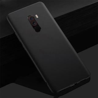 Barevný silikonový obal na Xiaomi Pocophone F1 Barva: Černá