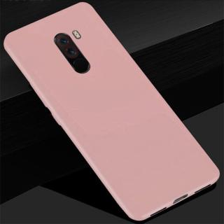 Barevný silikonový obal na Xiaomi Pocophone F1 Barva: Růžová