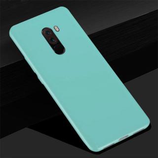 Barevný silikonový obal na Xiaomi Pocophone F1 Modrá: Světle modrá