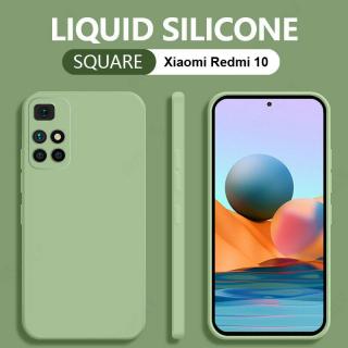 Barevný silikonový obal na Xiaomi Redmi 10 Barva: Zelená