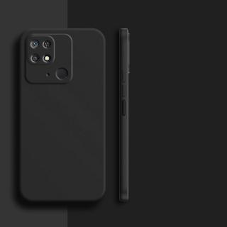 Barevný silikonový obal na Xiaomi Redmi 10C Barva: Černá