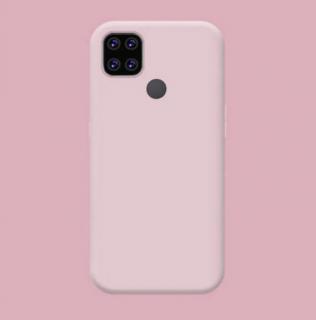 Barevný silikonový obal na Xiaomi Redmi 9C NFC Barva: Růžová