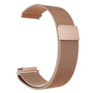 Kovový magnetický pásek na chytré hodinky Barva: Bronzová, Velikost: 18 mm
