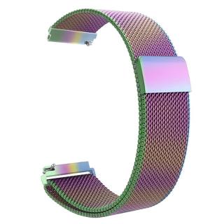 Kovový magnetický pásek na chytré hodinky Barva: Multibarevná, Velikost: 22 mm