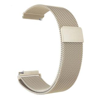 Kovový magnetický pásek na chytré hodinky Barva: vintage zlatá, Velikost: 22 mm