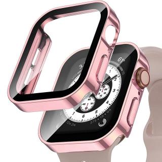 Luxusní obal na Apple Watch Serie 7 / 8 - 41 mm Barva: Růžová - lesklá