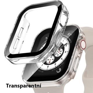 Luxusní obal na Apple Watch Serie 7/8 - 45 mm Barva: Transparentní