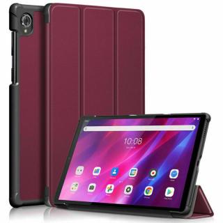 LUXUSNÍ POUZDRO LENOVO TAB K10 s potiskem Barva: vínová