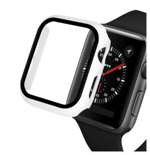 Luxusní pouzdro na hodinky pro Apple Watch 5 - 40mm Barva: Bílá