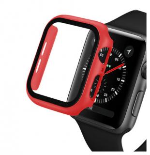 Luxusní pouzdro na hodinky pro Apple Watch 5 - 40mm Barva: Červená