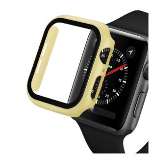 Luxusní pouzdro na hodinky pro Apple Watch 5 - 40mm Barva: Žlutá