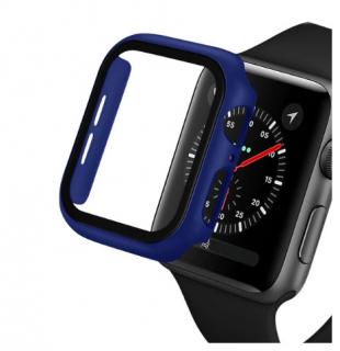 Luxusní pouzdro na hodinky pro Apple Watch 5 - 44mm Barva: Tmavě modrá