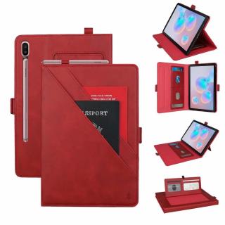 LUXUSNÍ POUZDRO Samsung Galaxy Tab S6 10,5 s kapsami Barva: Červená