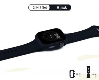 Luxusní set na hodinky pro Apple Watch 5 - 44mm Barva: Černá