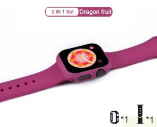 Luxusní set na hodinky pro Apple Watch 5 - 44mm Barva: Nachová