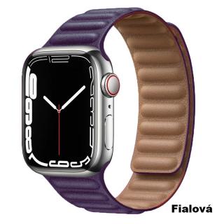 Magnetický pásek na hodinky Apple Watch 38,40,41 mm možnosti: Purple