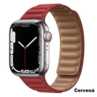 Magnetický pásek na hodinky Apple Watch 38,40,41 mm možnosti: Red