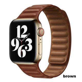 Magnetický pásek na hodinky Apple Watch 42, 44, 45 mm možnosti: Brown