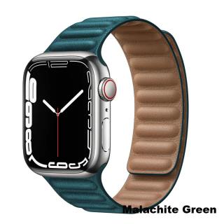 Magnetický pásek na hodinky Apple Watch 42, 44, 45 mm možnosti: Malachite Green