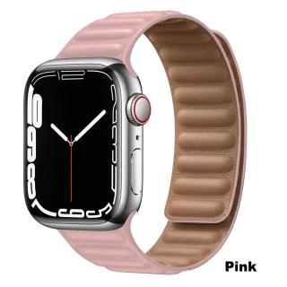 Magnetický pásek na hodinky Apple Watch 42, 44, 45 mm možnosti: Pink