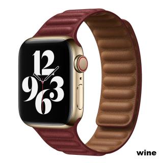 Magnetický pásek na hodinky Apple Watch 42, 44, 45 mm možnosti: Wine