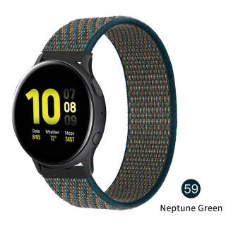 Nylonový pásek na hodinky 20 mm - řemínek Barva: Neptune Green
