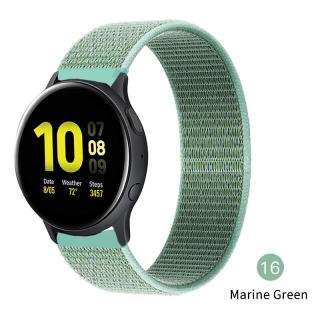 Nylonový pásek na hodinky 20 mm - řemínek Varianta: Marine green 16