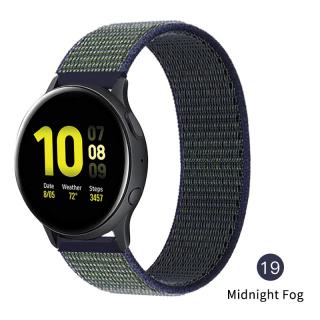 Nylonový pásek na hodinky 20 mm - řemínek Varianta: Midnight Fog 19