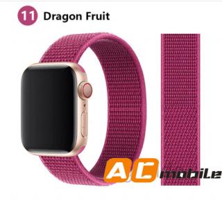 Nylonový pásek pro APPLE WATCH 38/40/41 mm možnosti: Dragon Fruit