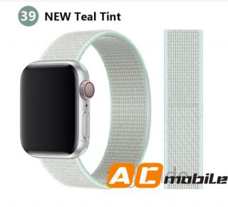 Nylonový pásek pro APPLE WATCH 38/40/41 mm možnosti: NEW Teal Tint