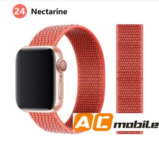 Nylonový pásek pro APPLE WATCH 42/44/45 mm možnosti: Nectarine