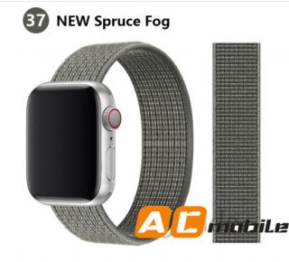 Nylonový pásek pro APPLE WATCH 42/44/45 mm možnosti: NEW Spruce Fog
