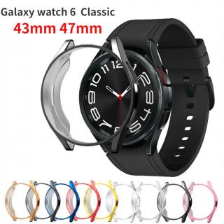 Obal na Samsung Galaxy Watch 6 Classic 43mm / 47mm Barva: Bronzová, Velikost: 43 mm