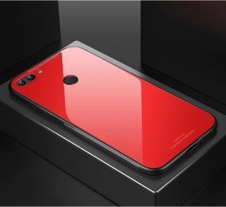 OBAL NA Xiaomi Mi 8 lite - sklenìný Barva: Červená