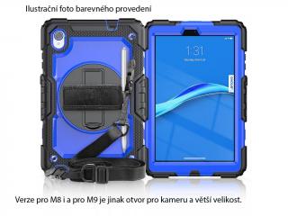 OUTDOOROVÝ KRYT NA LENOVO TAB M9 s krytem displeje Modrá: Černo-modrá