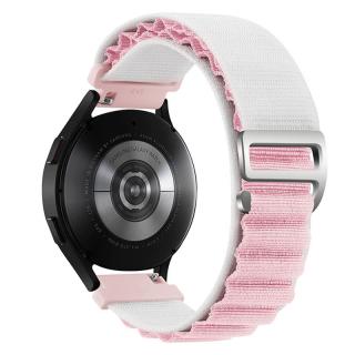 Pásek na hodinky Alpine Loop correa 20 mm Barva: Bílo růžová