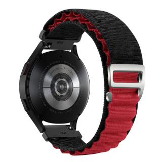 Pásek na hodinky Alpine Loop correa 20 mm Barva: Černo červená