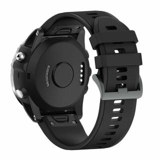 Pásek na hodinky Garmin Fenix 5/5 plus - řemínek 22 mm Barva: Černá