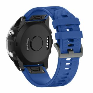 Pásek na hodinky Garmin Fenix 5/5 plus - řemínek 22 mm Barva: Tmavě modrá