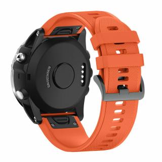 Pásek na hodinky Garmin Fenix 5S/5S plus - řemínek 20 mm Barva: Oranžová