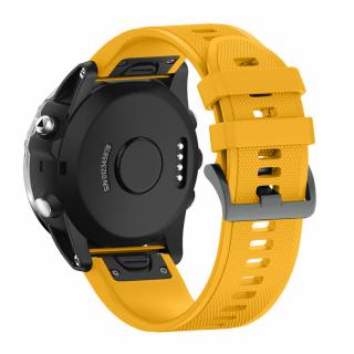 Pásek na hodinky Garmin Fenix 5S/5S plus - řemínek 20 mm Barva: Žlutá