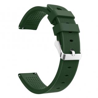 Pásek na hodinky Xiaomi Amazfit 22 mm- řemínek Barva: Tmavě zelená