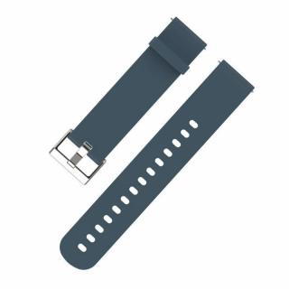 Pásek na hodinky Xiaomi, Amazfit, Samsung, Realme, Huawei, Honor Modrá: Modro-šedá