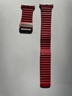 Pásky, řemínky na hodinky Barva: Červená, Velikost: Apple Watch 38/41 mm