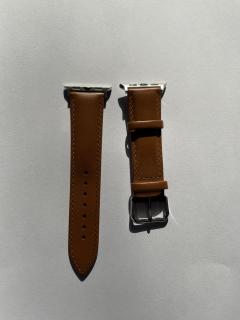 Pásky, řemínky na hodinky Barva: Hnědá, Velikost: Apple Watch 38/41 mm