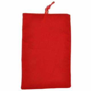 Semišový obal na tablet  - pouzdro Barva: Červená