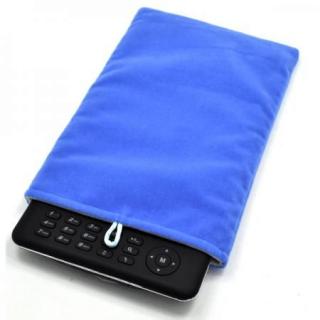 Semišový obal na tablet  - pouzdro Barva: Modrá