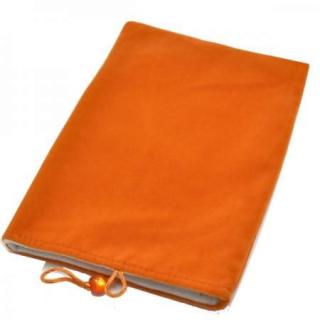 Semišový obal na tablet  - pouzdro Barva: Oranžová