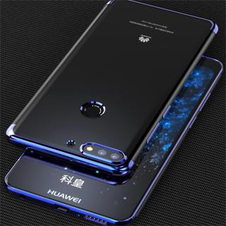 Silikonový kryt Huawei Y6 prime 2018 barevný Barva: Stříbrná