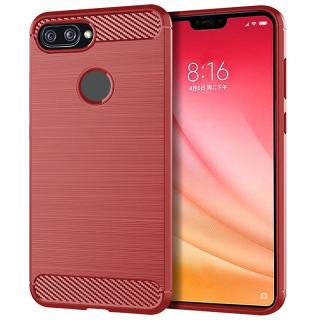 Silikonový kryt Xiaomi Mi 8 lite Barva: Červená